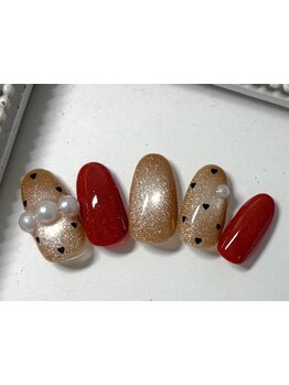 手描きアートが得意なサロン