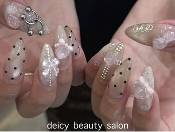 デイシー 表参道(deicy)の写真/長さだし10本可能◎初回オフ無料!種類豊富なパーツやカラーご用意♪ワンカラーも色混ぜで唯一無二カラーに