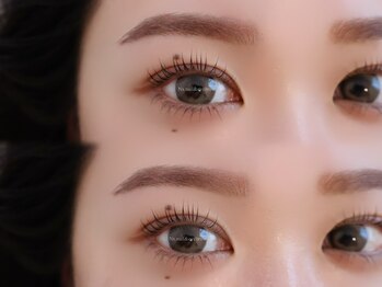 エヌエス ネイルアンドアイブロウ(Ns)/まつ毛パーマ上下