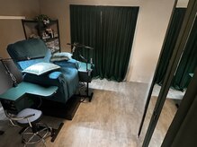 ルチドゥネイル(lucido.nail)の雰囲気（「施術中の体勢も楽♪」と好評！！☆広々空間でゆったり施術♪）