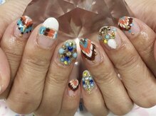 ネイルサロン 爪吉/旬☆エスニック風♪