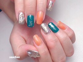 秋ネイルデザイン