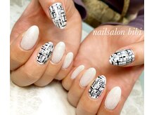 ネイルサロン ビビ(bibi)/ツイードネイル