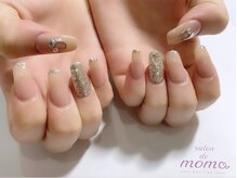 サロン ド モモ(salon de momo)/上嶋担当　ワンカラーネイル