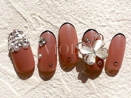 ツイード/ワンホン/蝶々