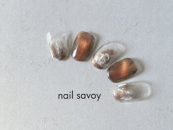 ネイル サヴォイ 本厚木店/マグネットぬりかけネイル7700円