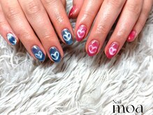 モア(moa)/ハートマグ　アシンメトリ　