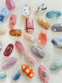 ルルカリス(Lulu Charis)の写真/理想の指先に♪シンプルからトレンドまで多数ご用意！お気に入りがきっと見つかる♪