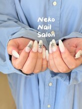 ネコ(Neko)/ちゅるんワンカラー　乳白