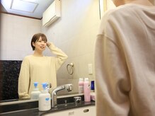 パウダールーム完備で女性も通いやすい♪お出かけ前でも安心◎