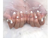 アレス(ALLES)の雰囲気（韓国ネイル・ワンホンネイルの上品なデザイン豊富♪[新宿]）