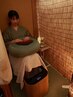 【炭酸足湯付き】脚オイルリンパ×もみほぐし×ドライヘッド