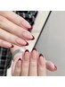 【HAND / 初回オフ無料】フレンチネイル　¥6500