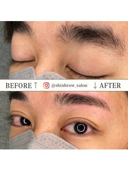 シンブロウ バイ シンビカ(SHIN BROW by SHINBICA)/メンズ限定◎美眉スタイリング