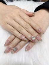 リラネイルサロン/ガラスフレンチ