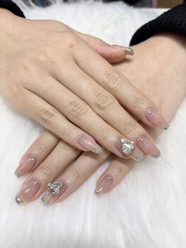 リラネイルサロン/ガラスフレンチ