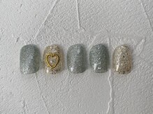 ピース(PEACE)/ラメネイル　キラキラネイル　