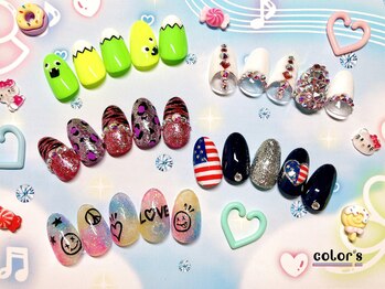 カラーズ ブルー 渋谷店(color's blue)/平成リバイバルネイル☆