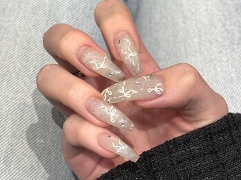 ネイルアヴァンス 京橋店(Nail AVANCE.)の写真/【長さだしメニュー多数◎】アートとの組合せや、持ち込み・色混ぜもOK！シンプル～こだわり派の方まで☆