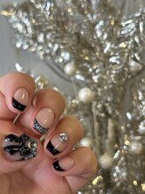 サンク エスパルスドリームプラザ店(CINQ)/大人ツイードネイル