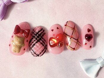 リコリコネイル(Riko Riko Nail)/定額デザインE