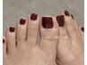 【Foot】ワンカラー(フットバス付☆)¥6000