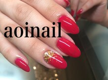 アオイネイル(aoinail)/上品大人ネイル☆２