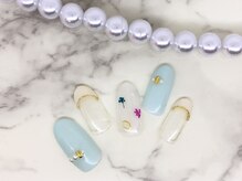 ココカラ(cocokara)/押し花ネイル♪