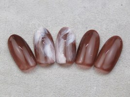 ☆ブラウンニュアンスネイル☆