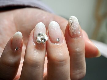 プールヴー☆オングル/冬ネイル