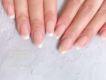 モアニヒロオ 広尾駅前店(MOANI Hiroo)/秋冬人気☆下地込みラメフレンチ