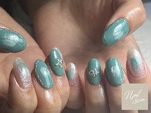 ネイルセッション(nail session)/初夏のミントグリーン