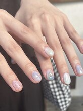 ネイル モヘ 新所沢(NAIL MOHAE)/淡ニュアンスネイル