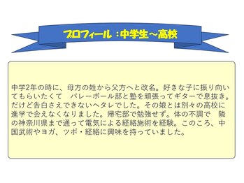 江坂回復アップラボ/プロフィール:中学~高校