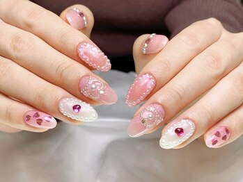 ハミ 新大久保(H'ami)/バレンタインネイル