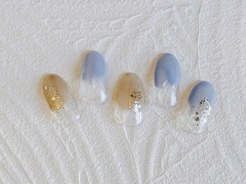 ネイルサロン エムズ(Nail Salon M's)/春色塗りかけネイル