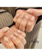 ケリー(Kelly)/【ジェル】やり放題　秋冬ネイル