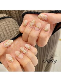 【ジェル】やり放題　秋冬ネイル