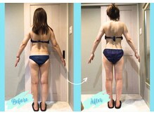 千歳の女神 西尾本店/【施術風景】Before/After