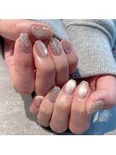 リッシュ(RICHE)/人気！微粒子マグネットネイル