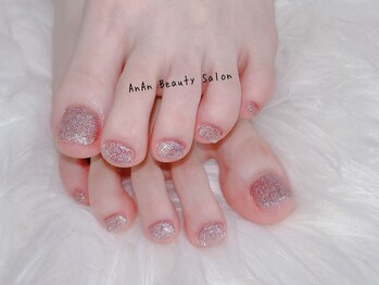 アンアンビューティーサロン(AnAn Beauty Salon)/【フット】ワンカラー