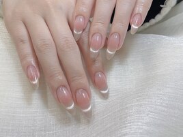 大人可愛チークマグネットネイル