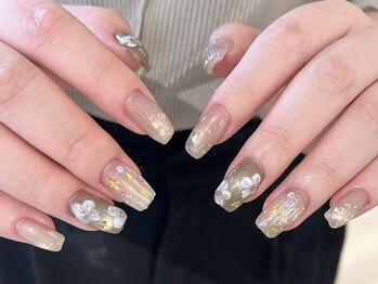 プラス エヒク(PlusEhiku)/ニュアンスネイル　by tomoe