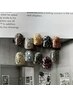 【stayshe Nail】《FOOT》グリッターネイル¥9,000