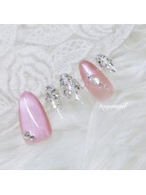 たゆ ネイル(たゆnail)/ピンクマグネットネイル