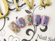 ネイルサロン ディーバ ギンザ(Nail salon Diva GINZA)/甘辛ＭＩＸモロッカン　9500