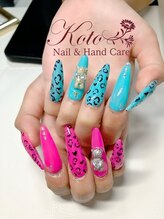 コト(KOTO)/クマ/パーツ/レオパード/豹柄