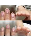爪の切り方で変わりました。