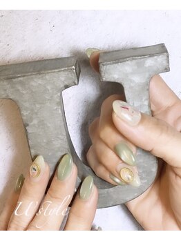 ユーズスタイル(U’style)/ドライフラワーネイル