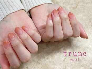 トランク ネイル(trunc nail)/グラデーションネイル♪
